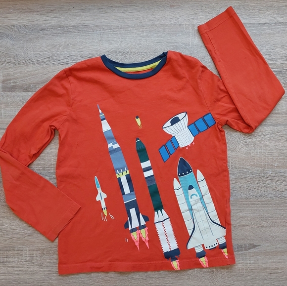 Mini Boden guc/play rocket tee ls 9-10 years - Picture 12 of 16